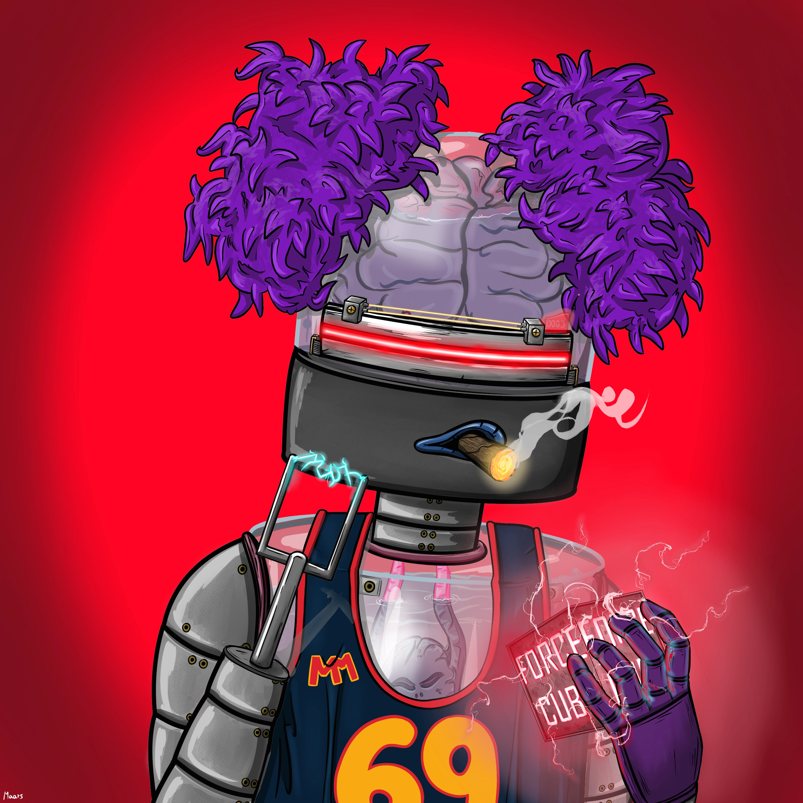 Mental Marvin #2291 NFT on Algorand