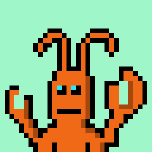 An image of Pixel Lobster #20