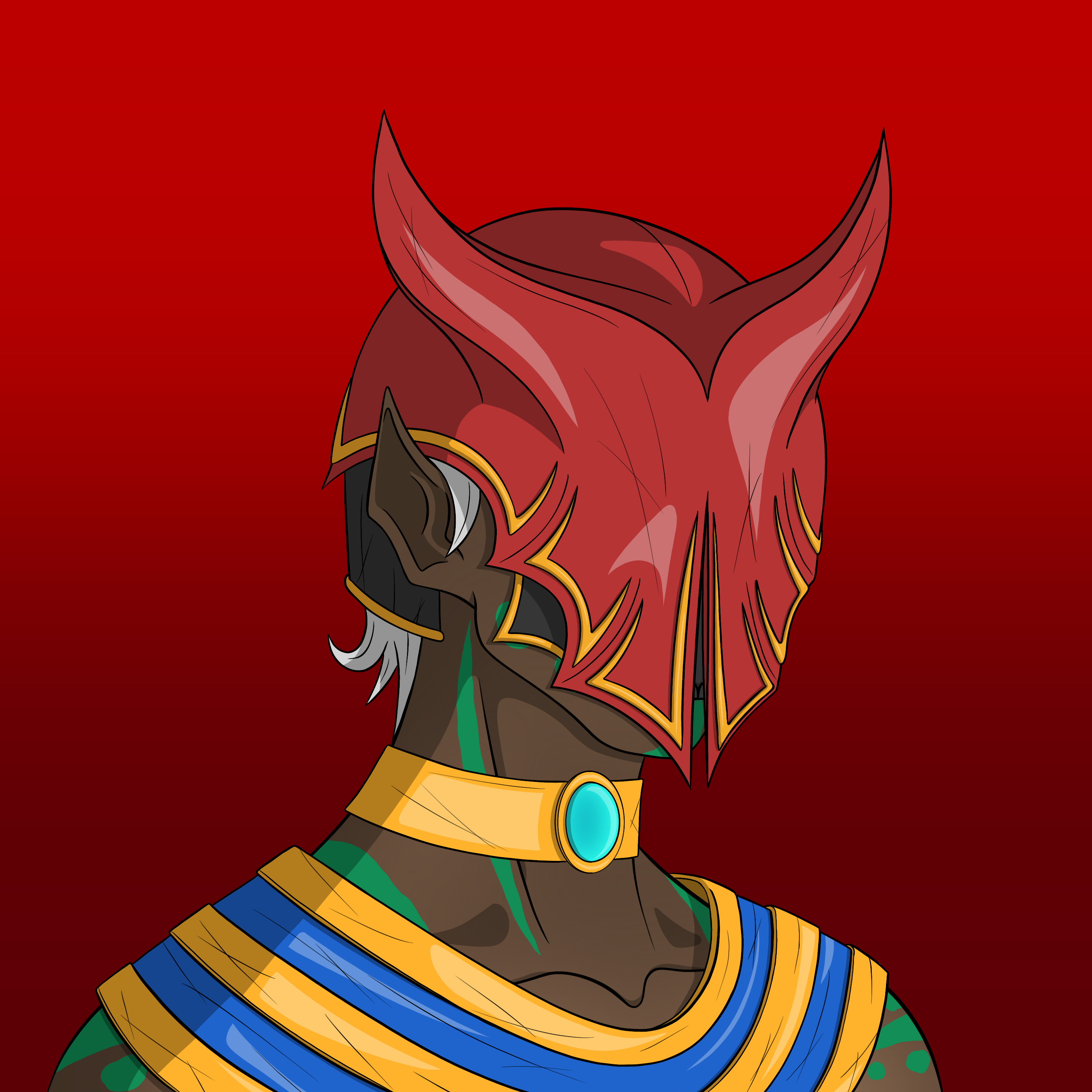 Dark Coin Champion #0563 NFT on Algorand