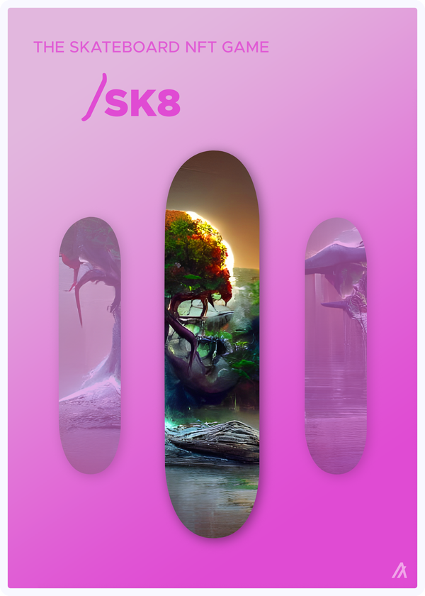 An image of SK8 Deck #016