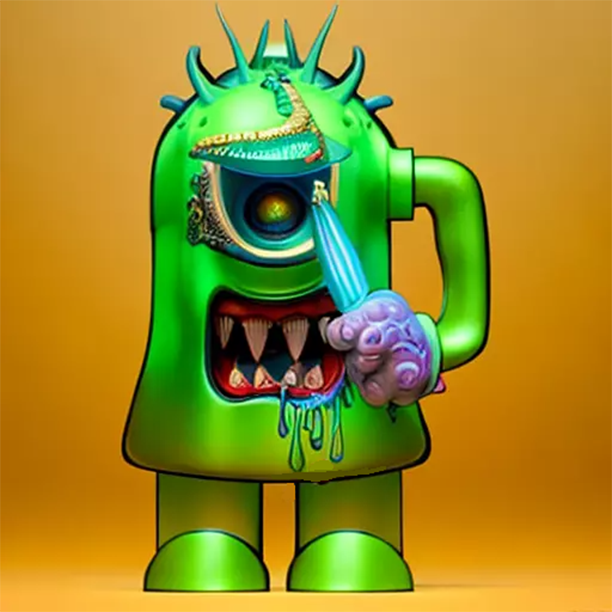 HorrorMuGs 266 NFT on Algorand