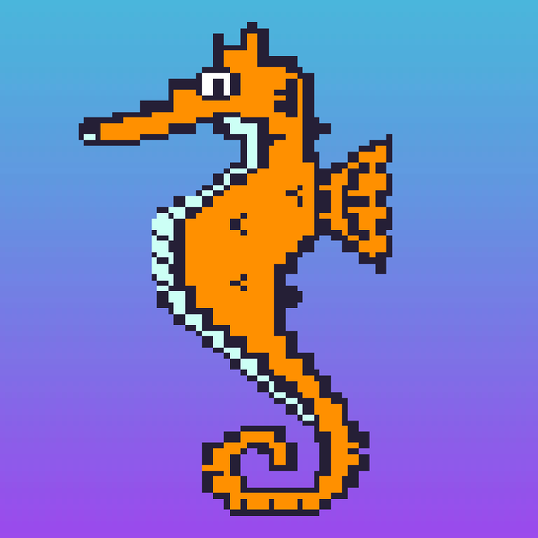 An image of Algo Seahorse #105