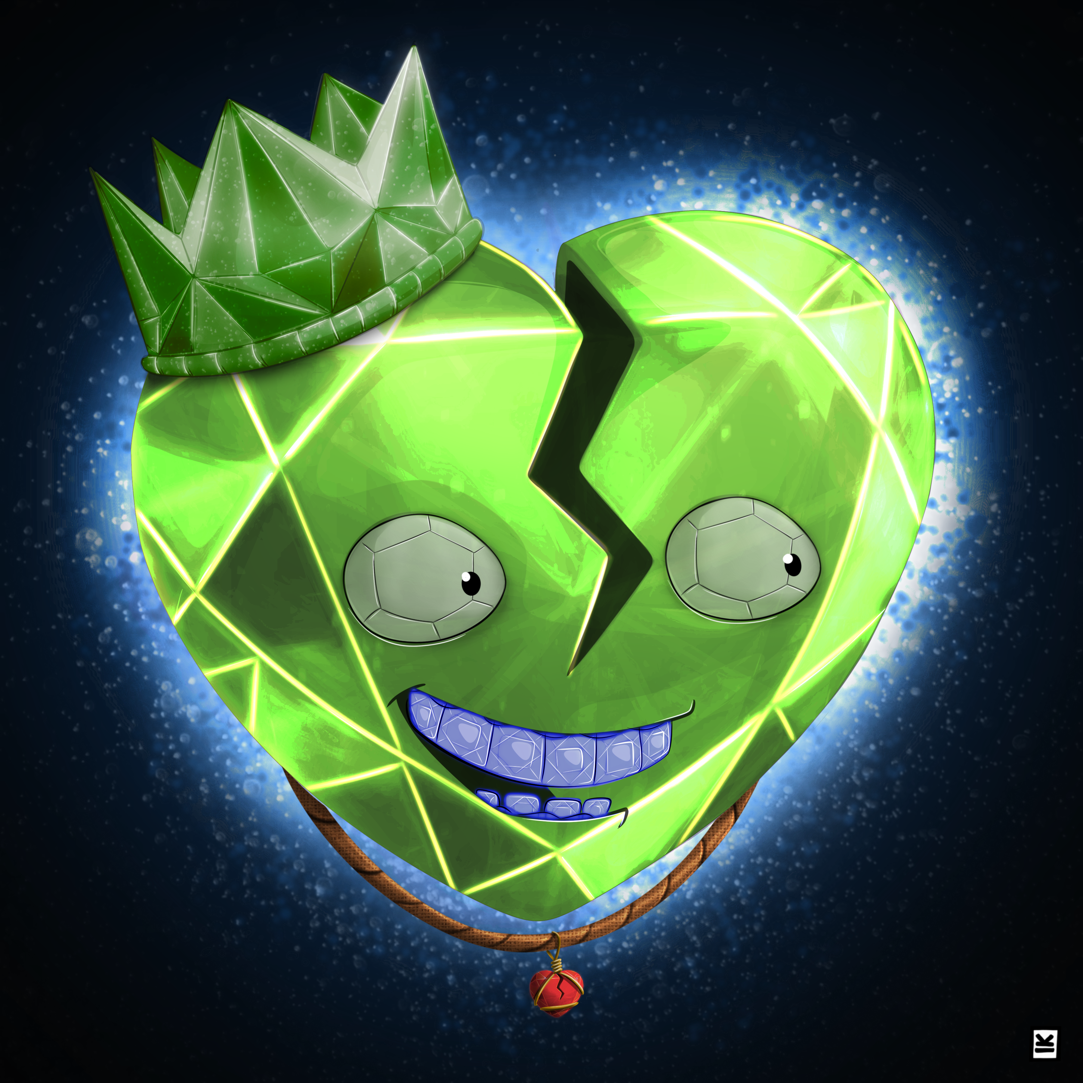Broken Hearted Gems #313 NFT on Algorand