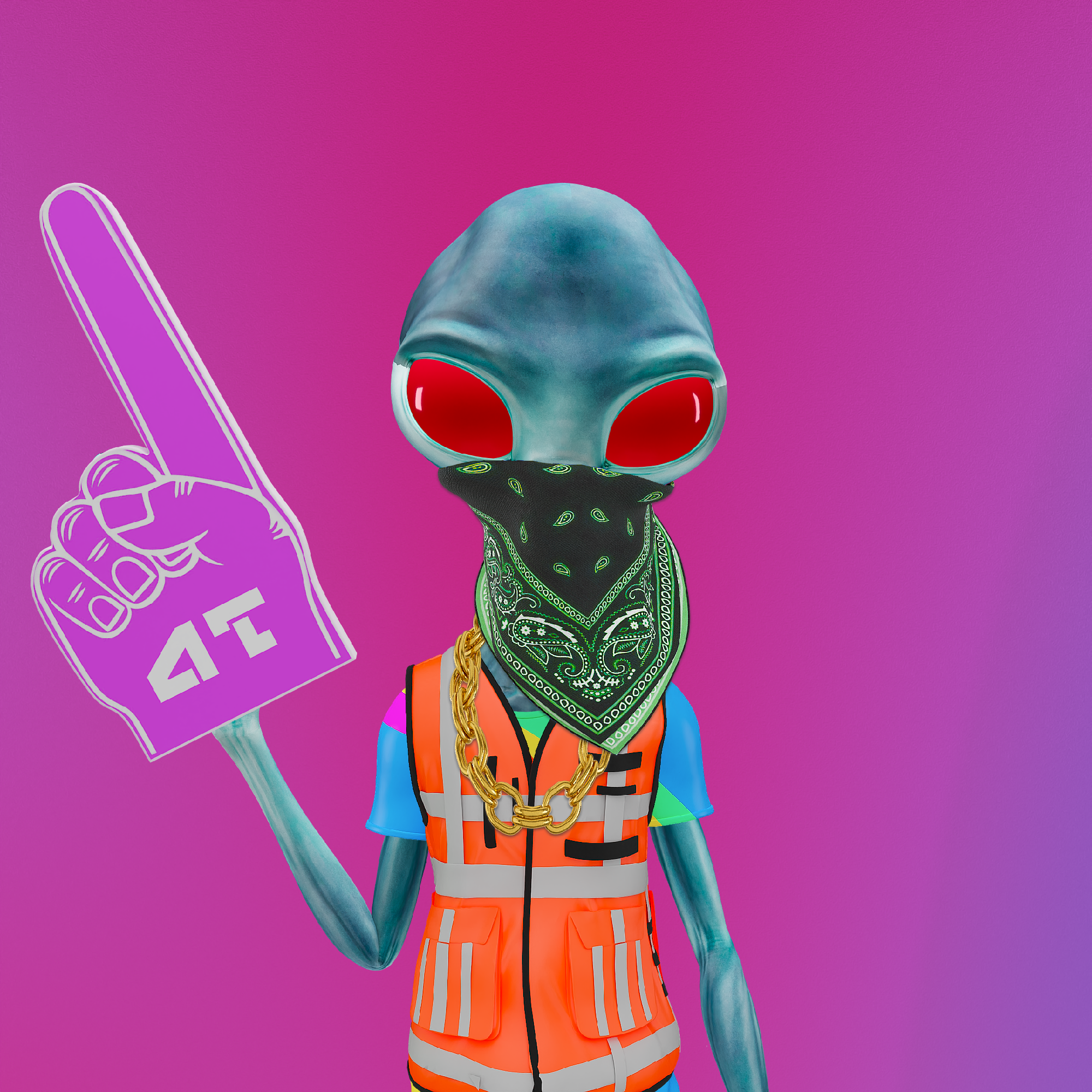 Alien Tourism1288 NFT on Algorand