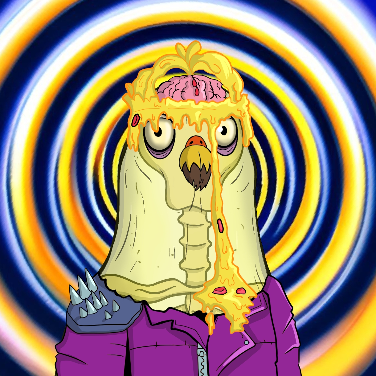 Mutant Ghetto Pigeon #183 NFT on Algorand