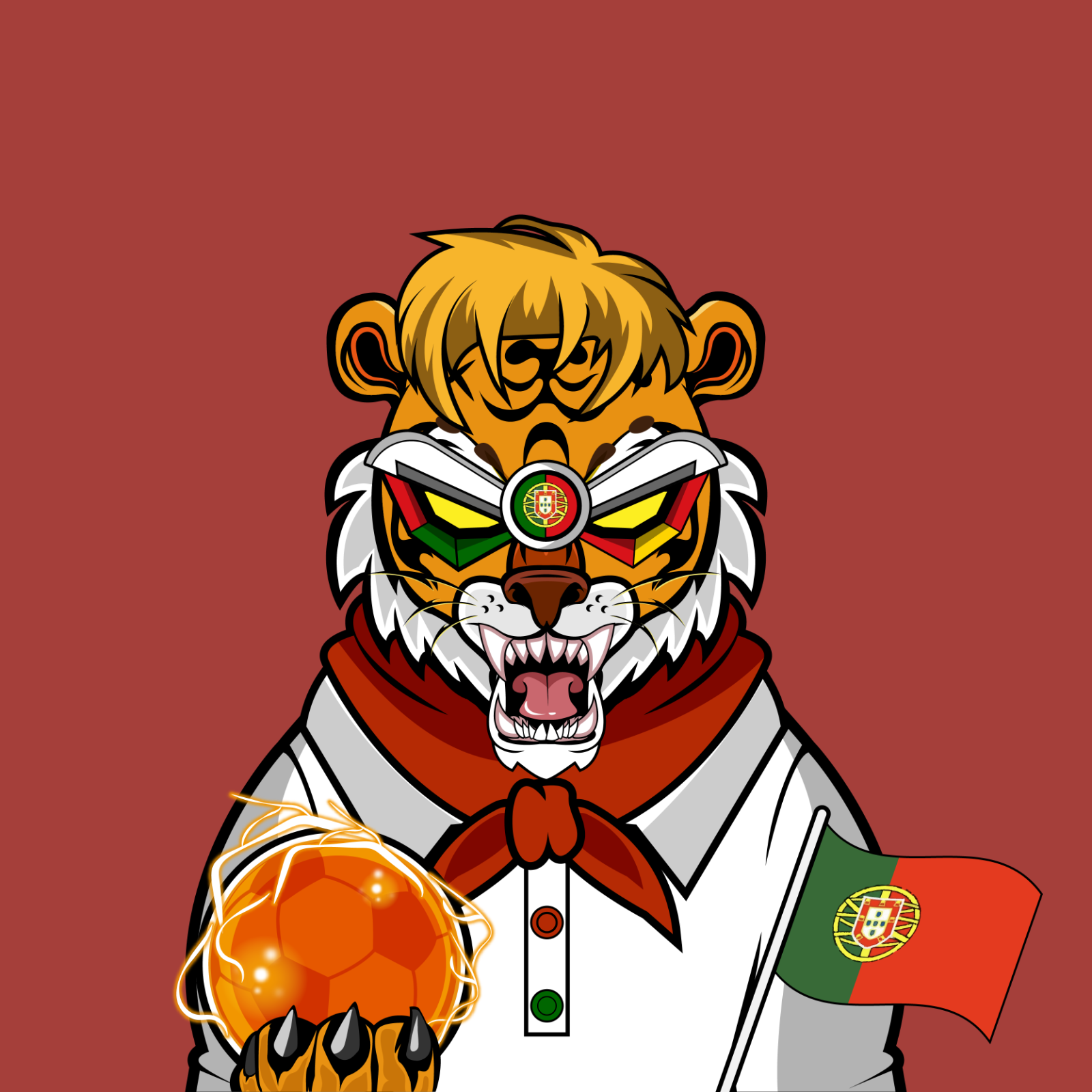 Football TigerChi #1715 NFT on Algorand