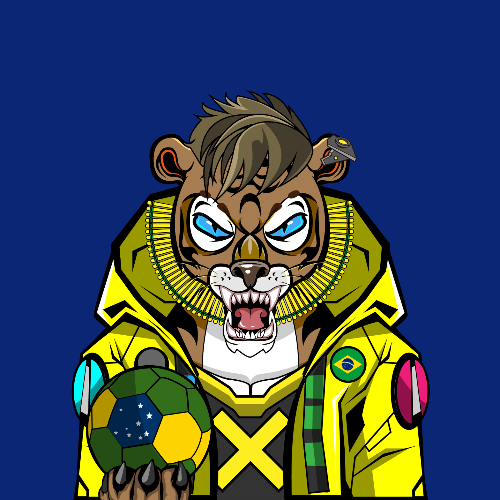 Football TigerChi #1613 NFT on Algorand