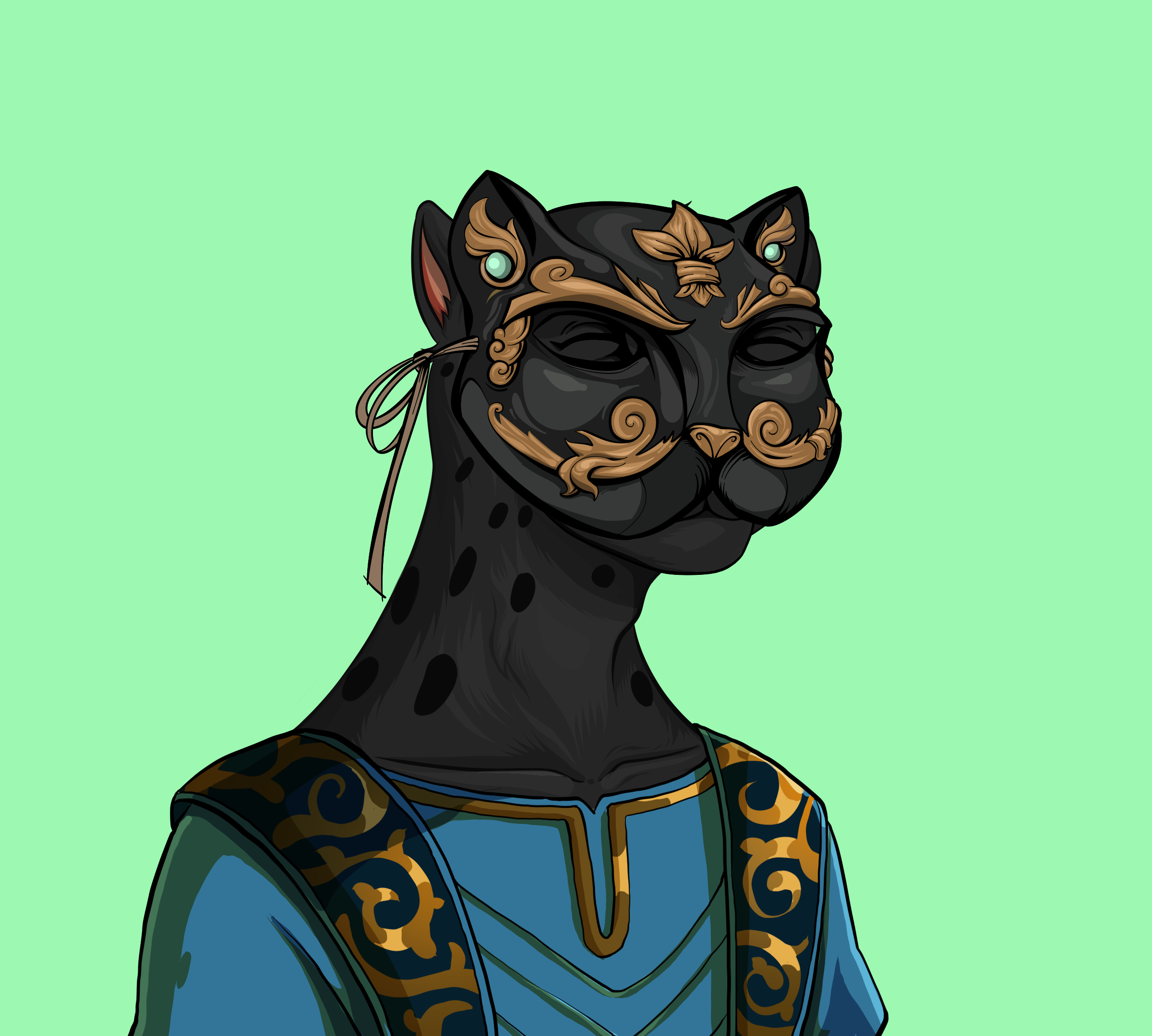 Chic Cheetah #129 NFT on Algorand