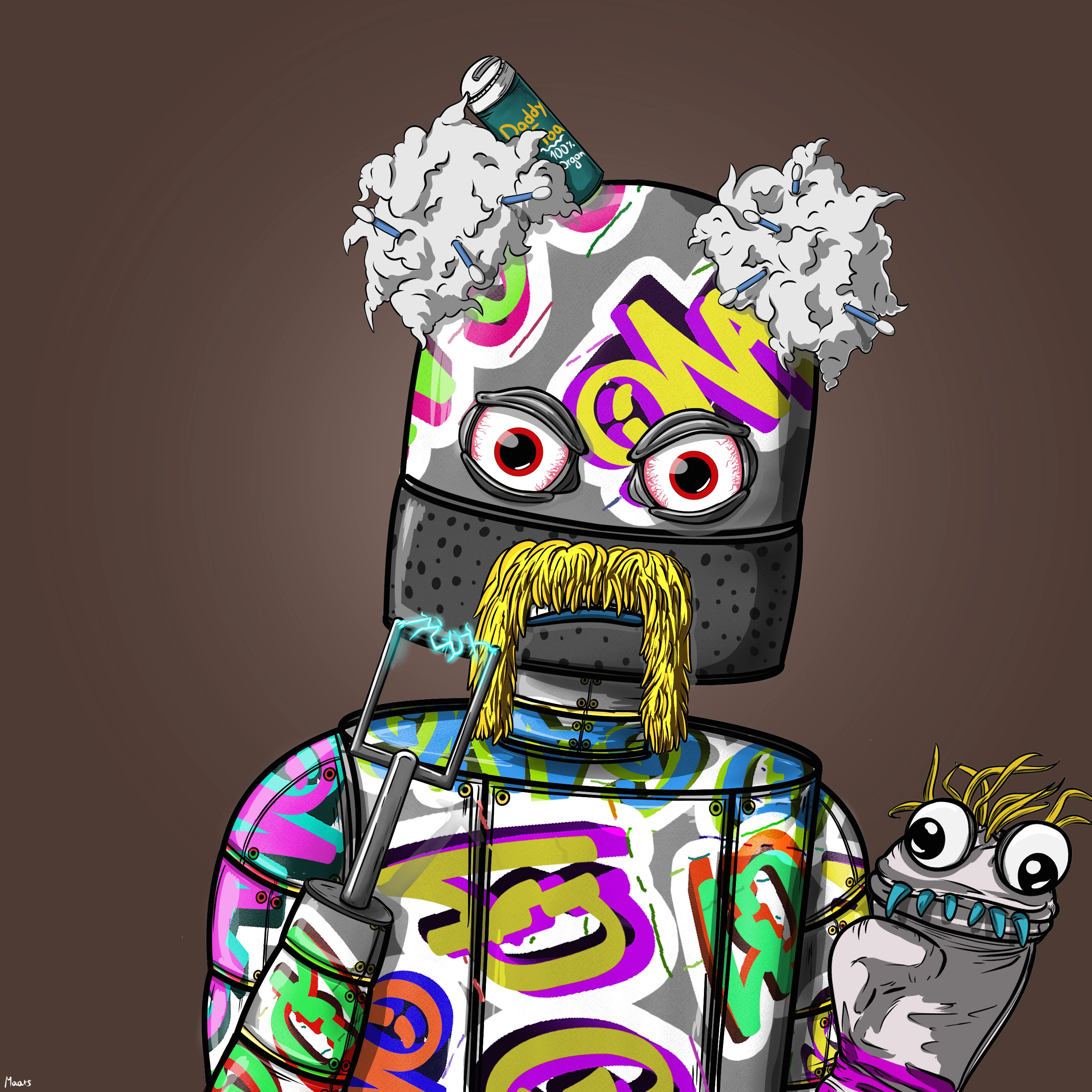 Mental Marvin #862 NFT on Algorand