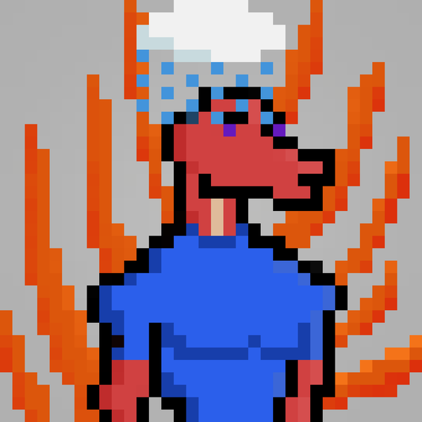 An image of Pixel Dragon: #009