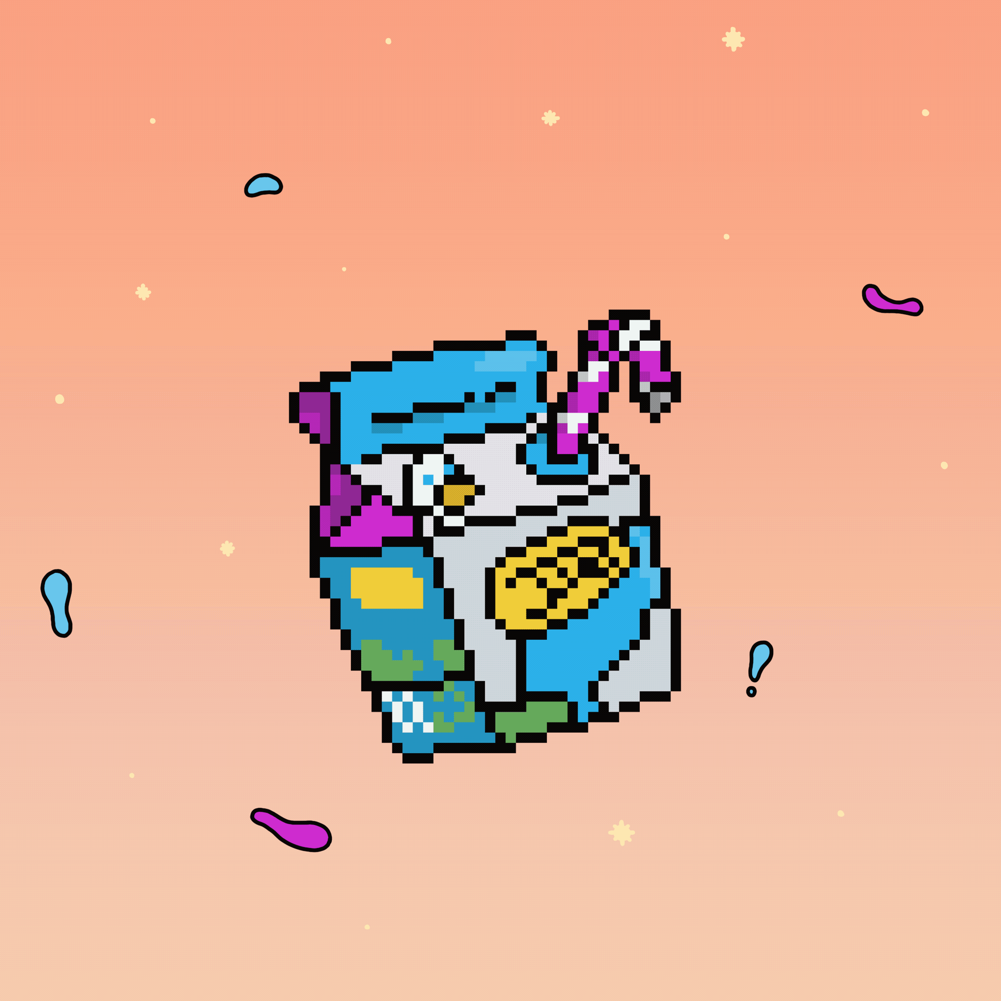 Pixel Jooz NFT on Algorand