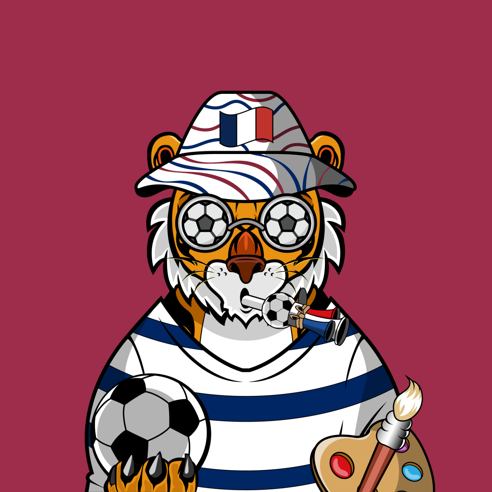 Football TigerChi #1321 NFT on Algorand