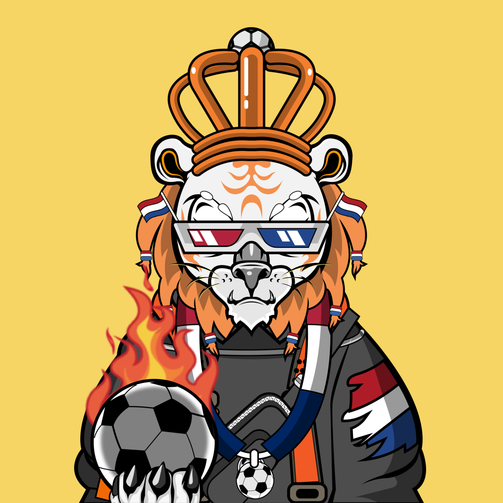 Football TigerChi #0893 NFT on Algorand