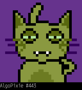Algo Pixie #443 NFT on Algorand