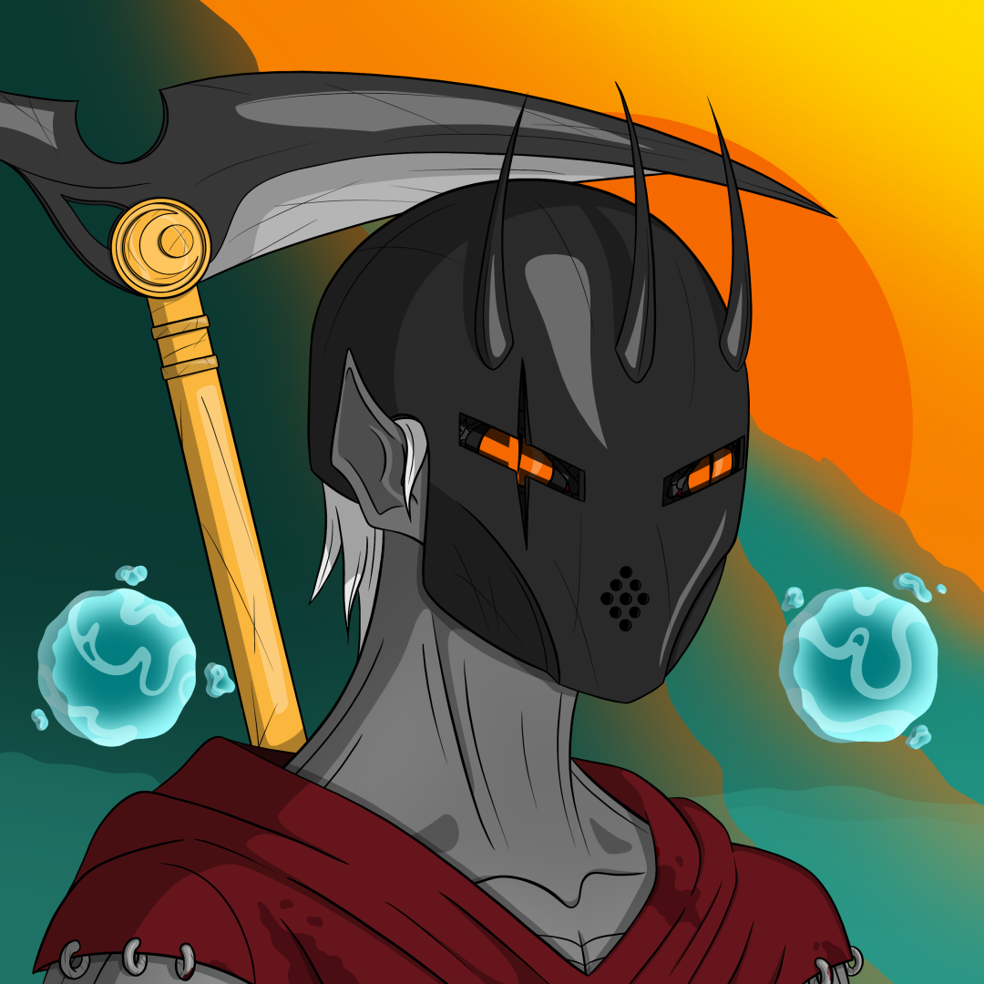 Dark Coin Champion #0010 NFT on Algorand