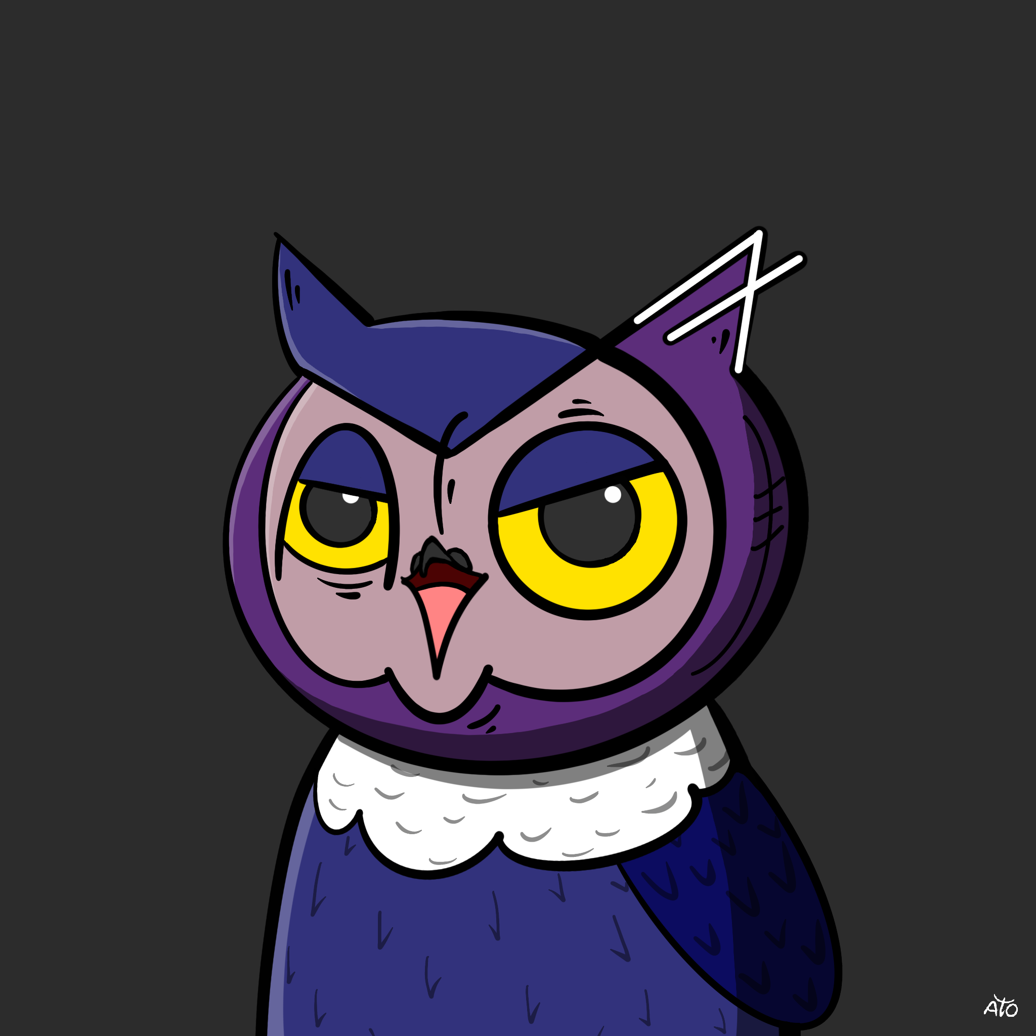 AOWL #858 NFT on Algorand