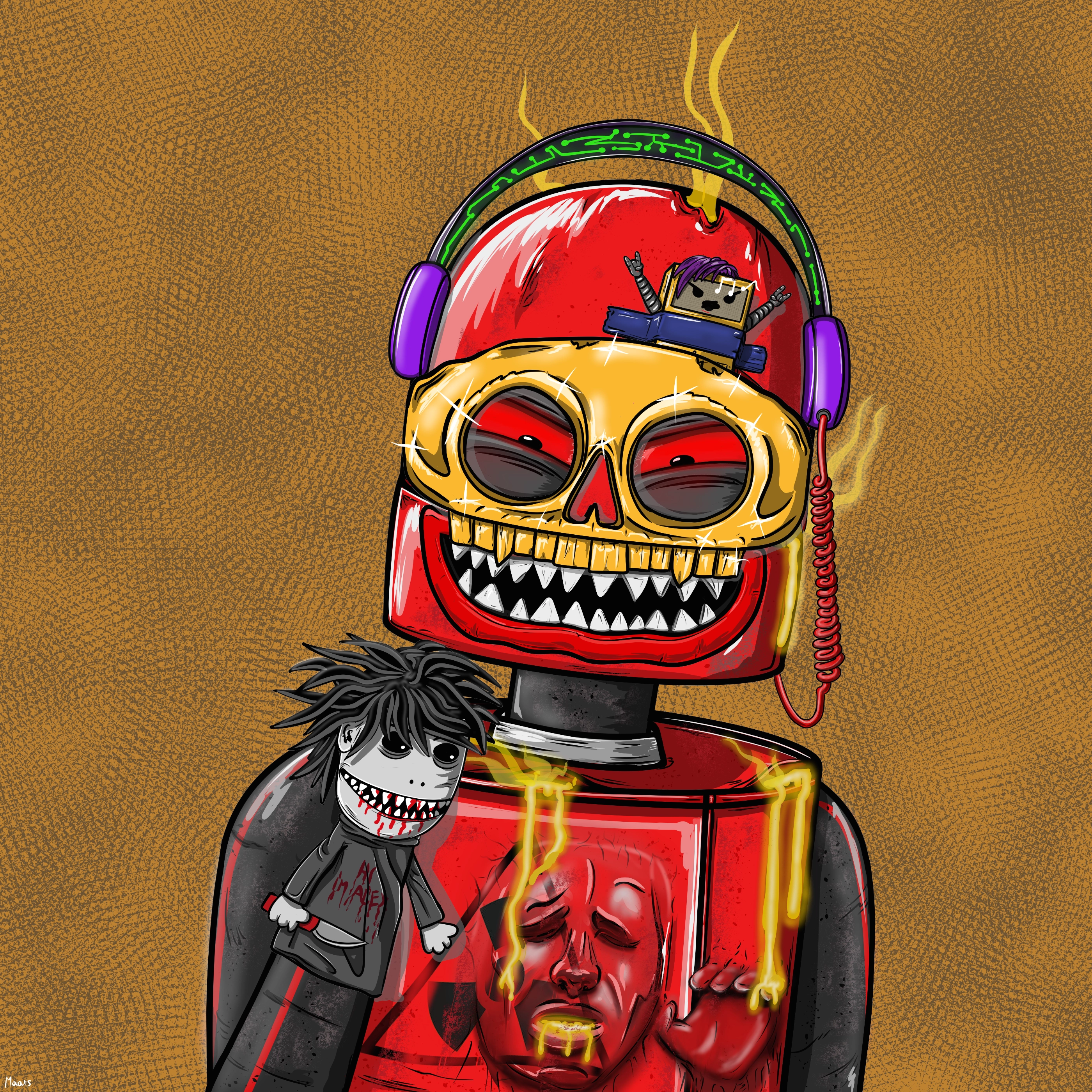 Mental Marvin #890 NFT on Algorand