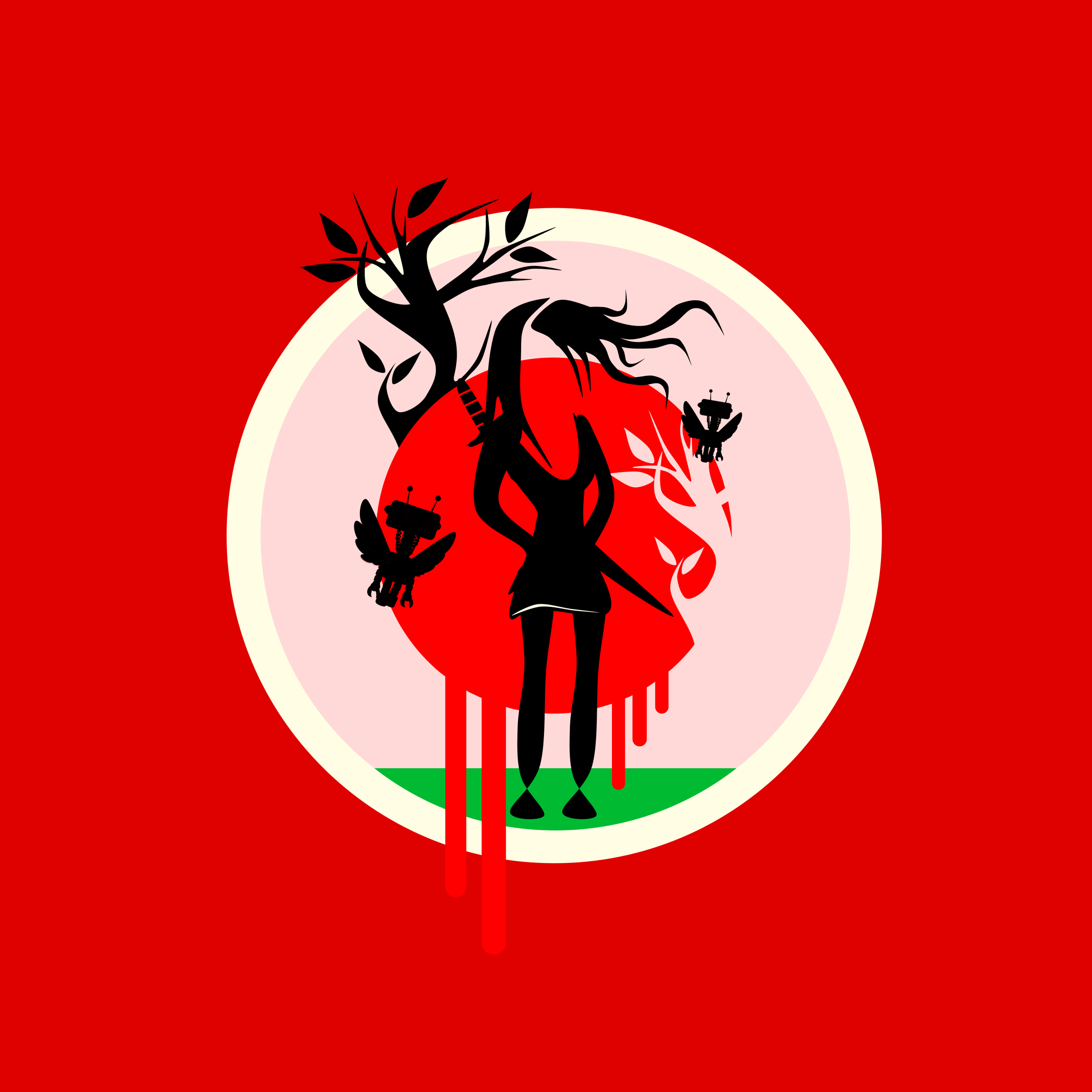 Girl and the Dralgonflyz  NFT on Algorand