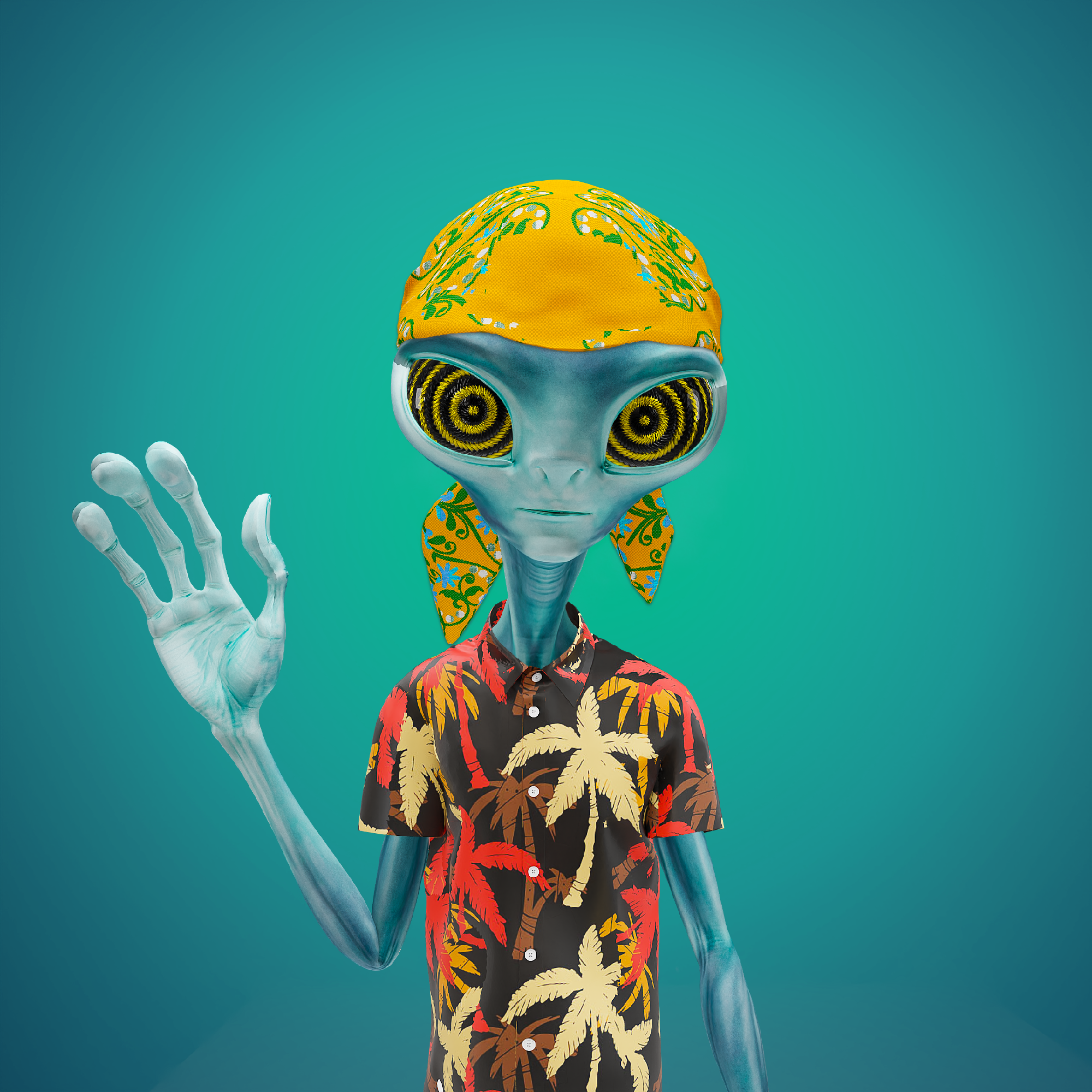 Alien Tourism1937 NFT on Algorand