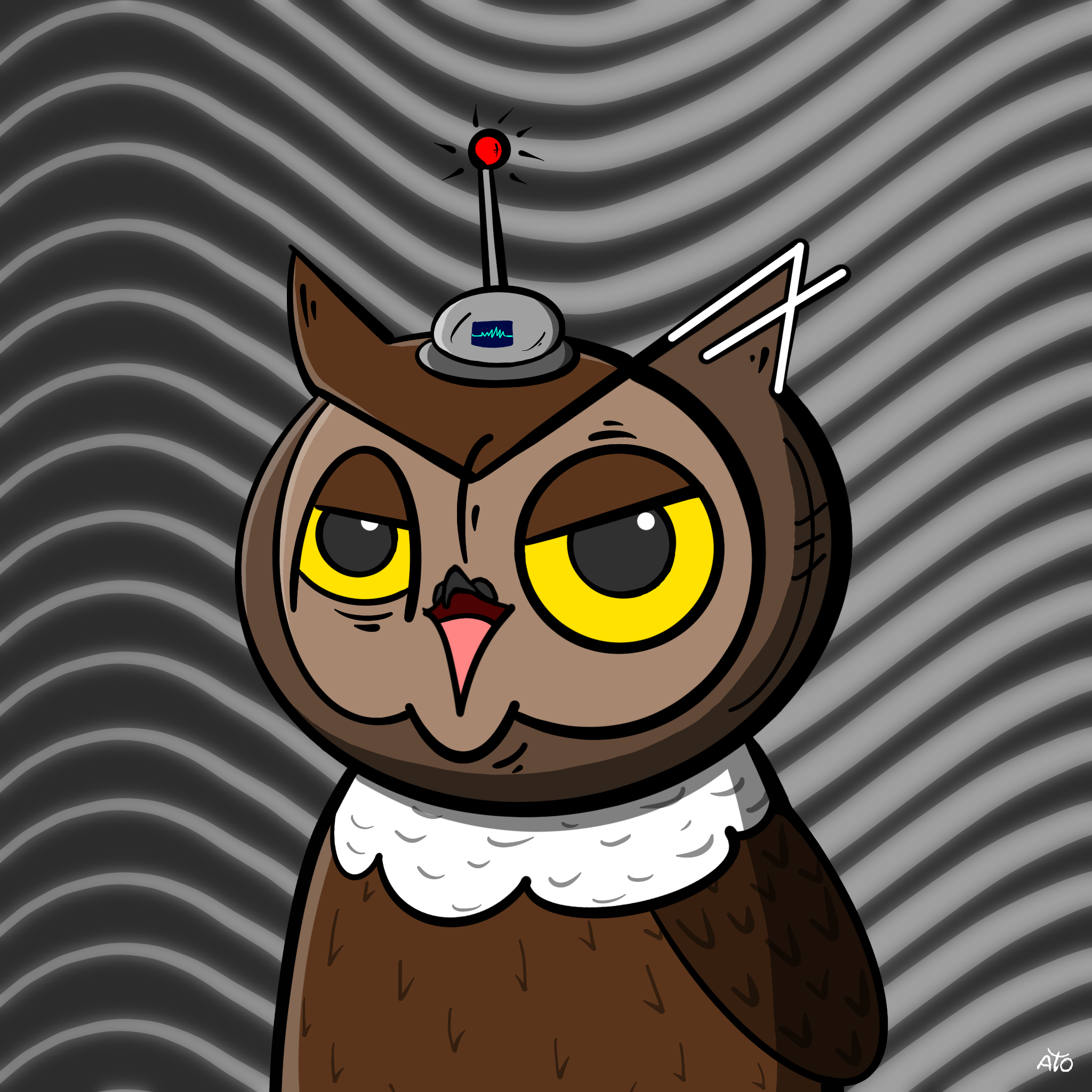 AOWL #1468 NFT on Algorand
