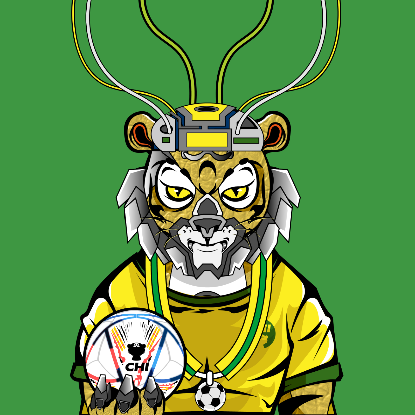 Football TigerChi #0545 NFT on Algorand