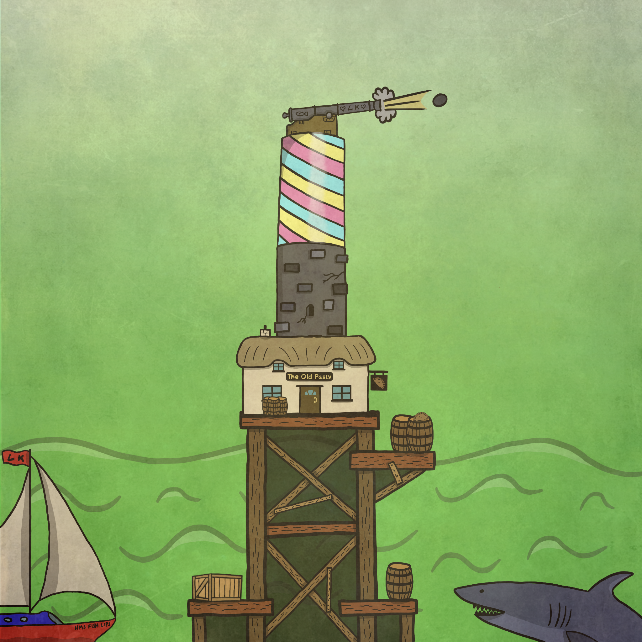 The Lighthouse #0714 NFT on Algorand