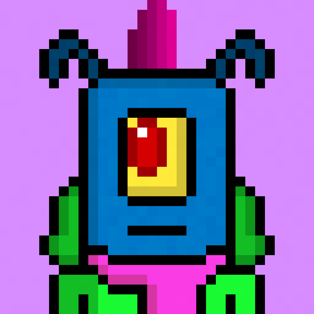 Pixel Plankton #164 NFT on Algorand