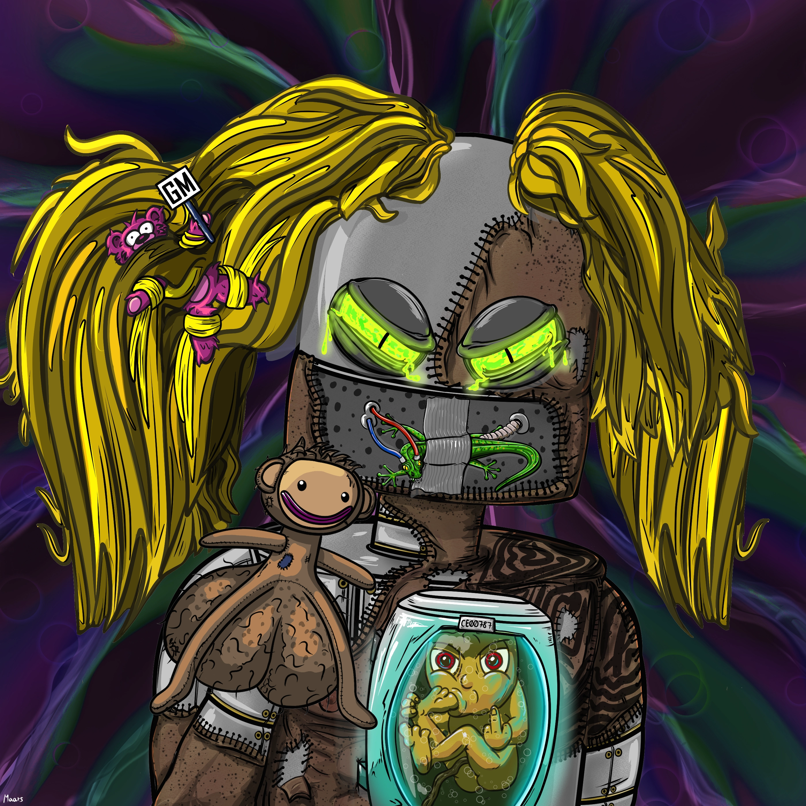 Mental Marvin #2511 NFT on Algorand