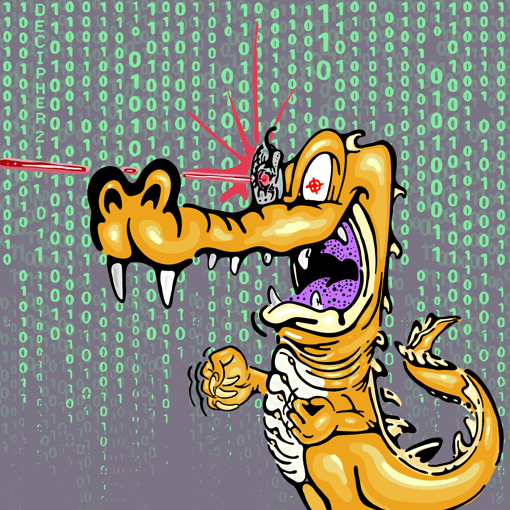 Algo Gator #875 NFT on Algorand