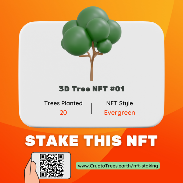 An image of 3D Tree NFT #01 - CryptoTrees