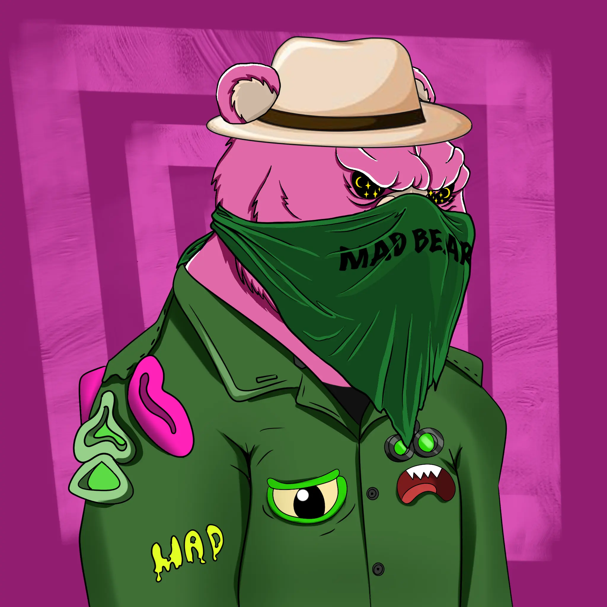 Mad Bears #1214 NFT on Algorand