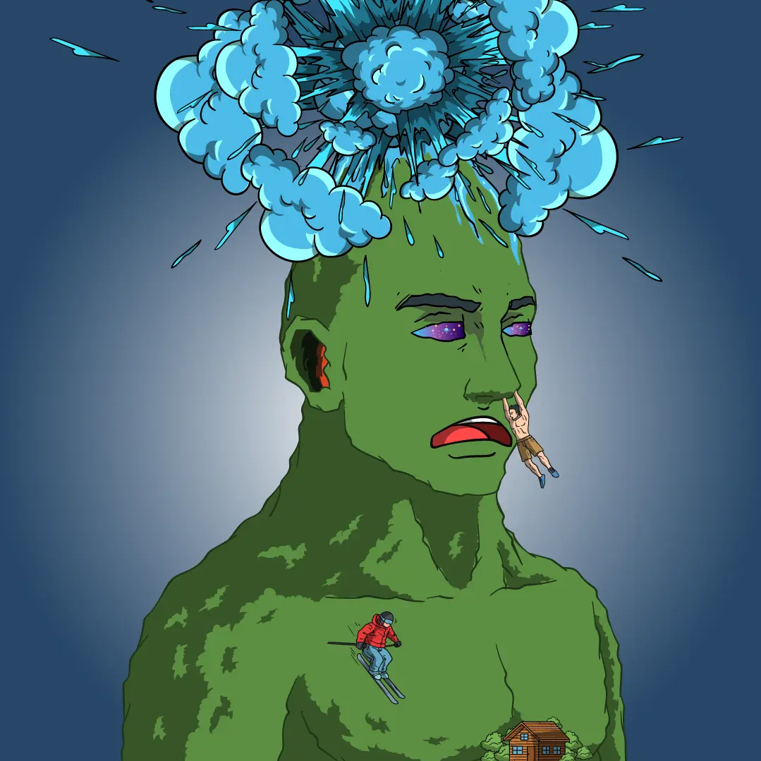 Volcano Boyz #1269 NFT on Algorand