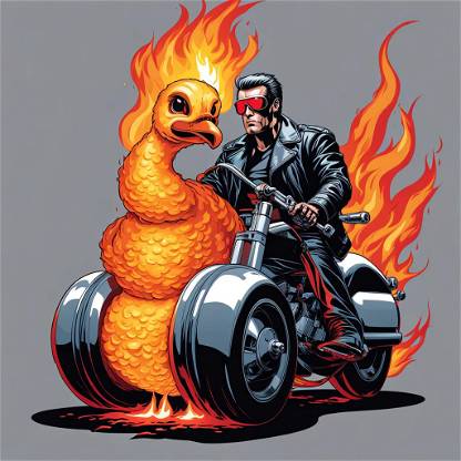 Terminator Riding Duckey