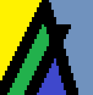 Algo Logo Pixel Art#11