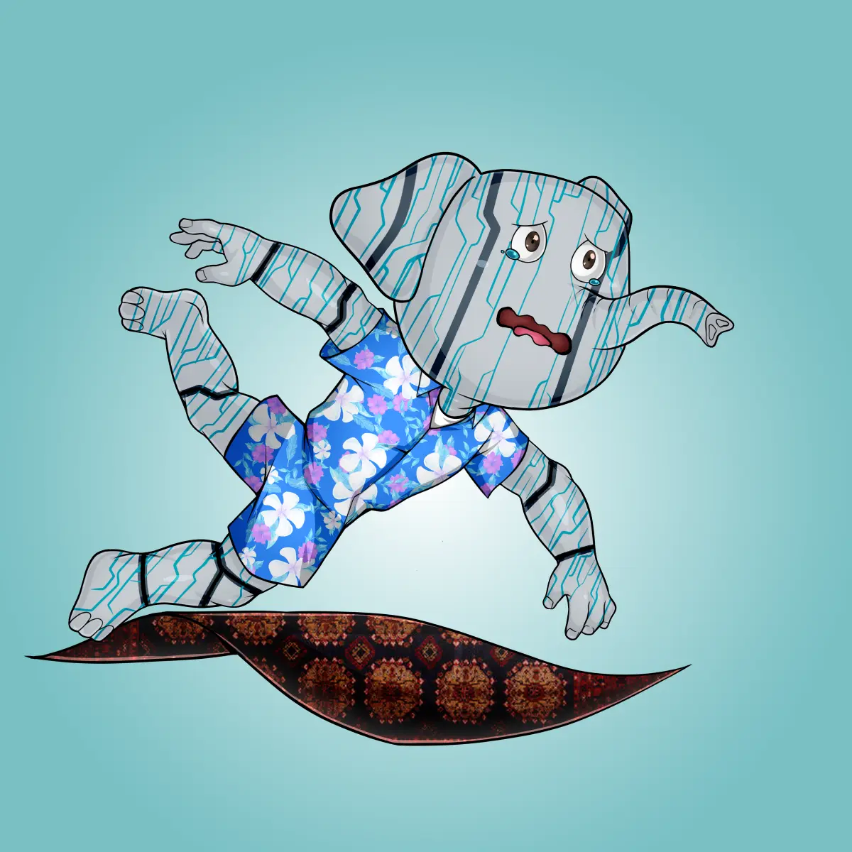 Rug Friends  #1227 NFT on Algorand