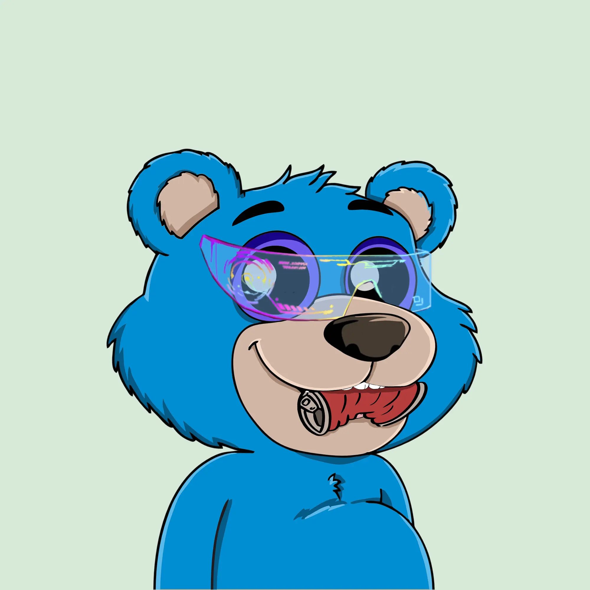 Gluttonous Bears #269 NFT on Algorand