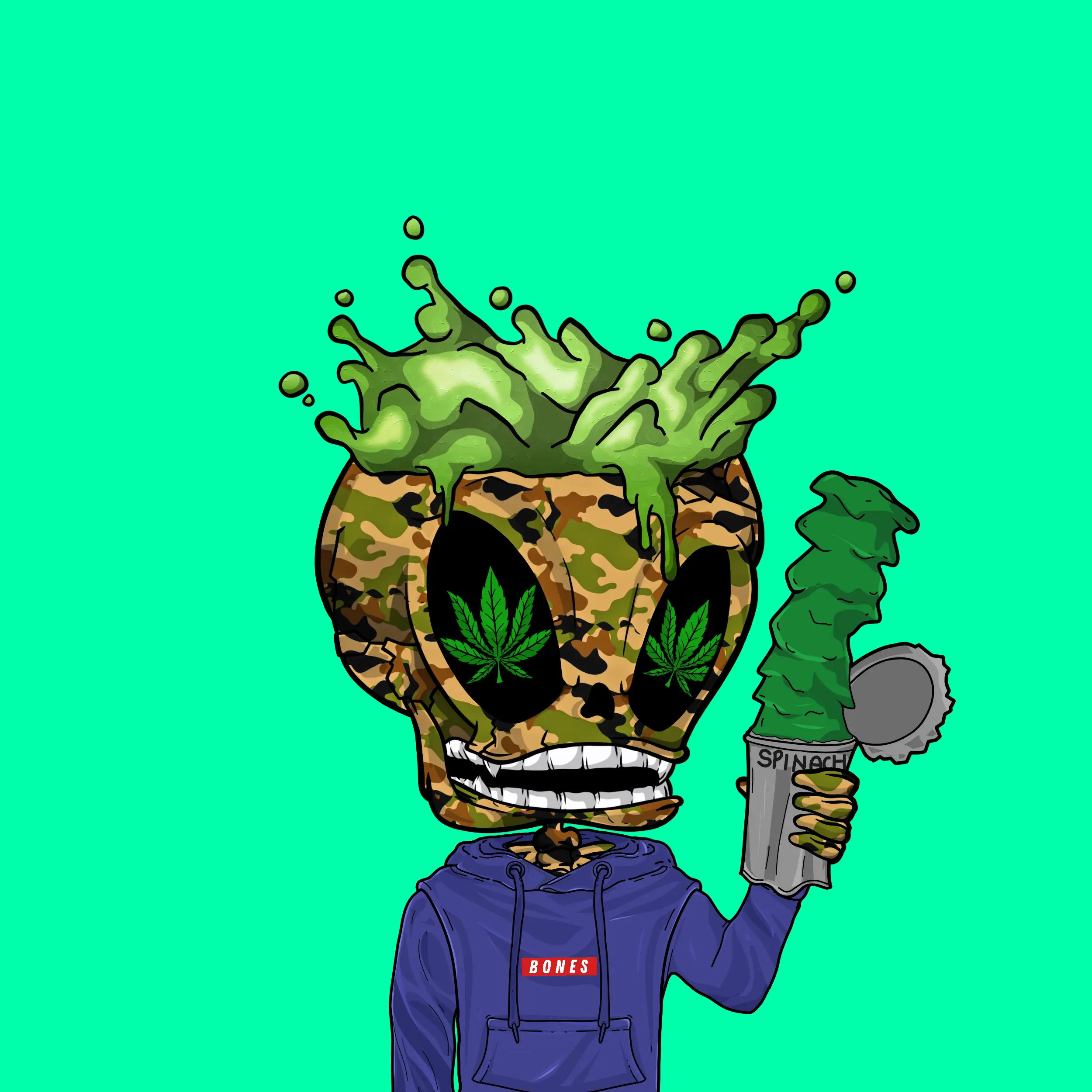 BoneBuddies #1046 NFT on Algorand