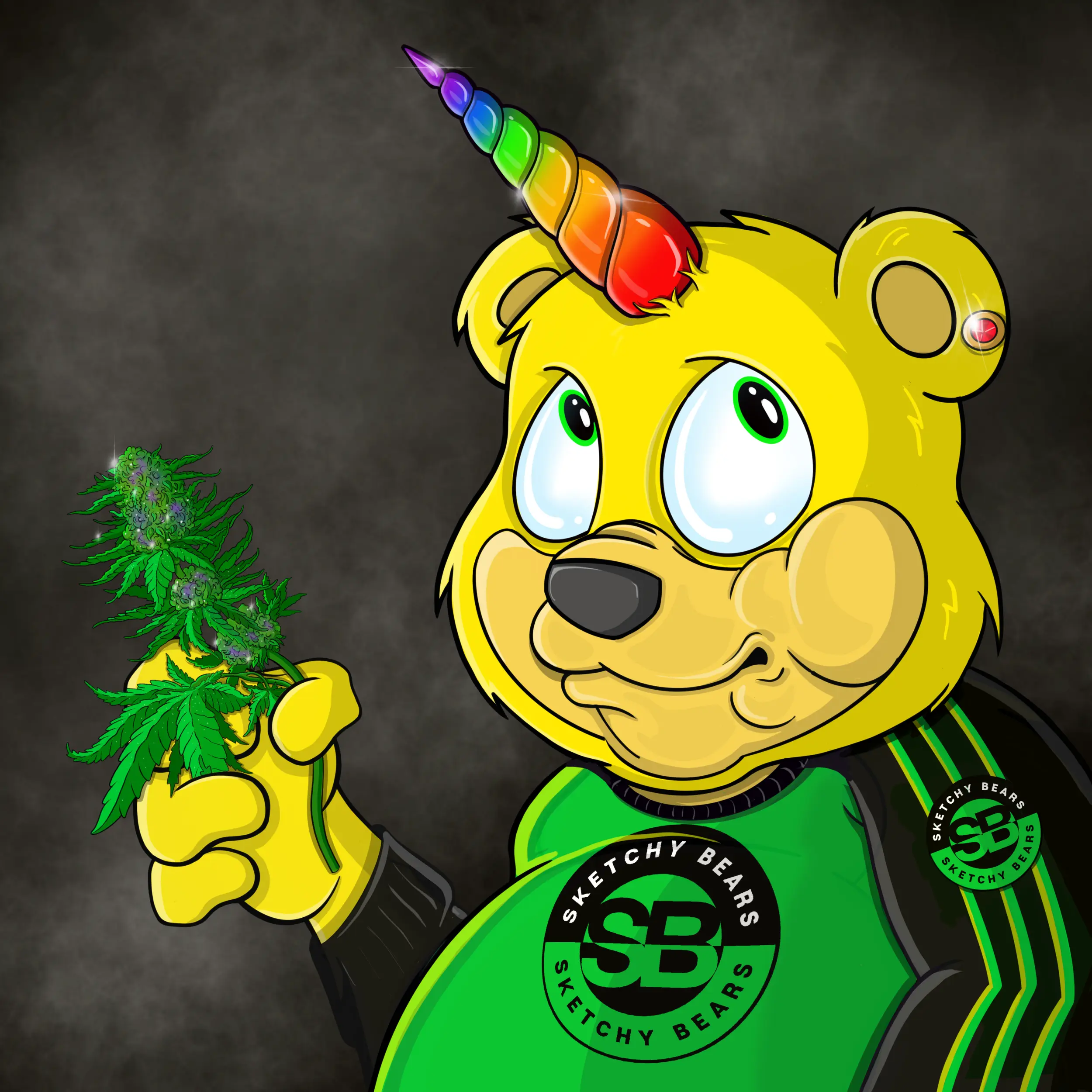 Burnin Bears #1764 NFT on Algorand