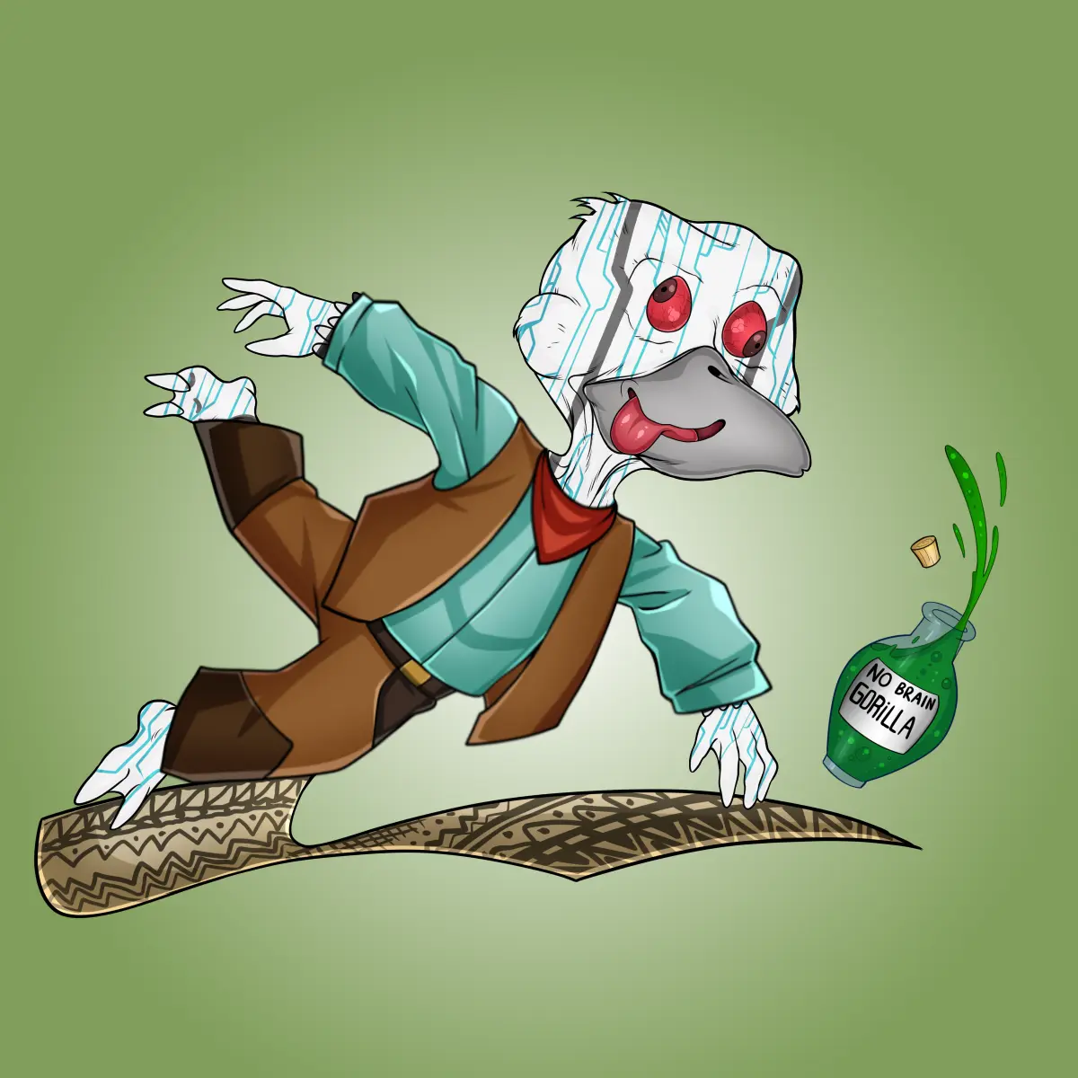 Rug Friends  #2328 NFT on Algorand