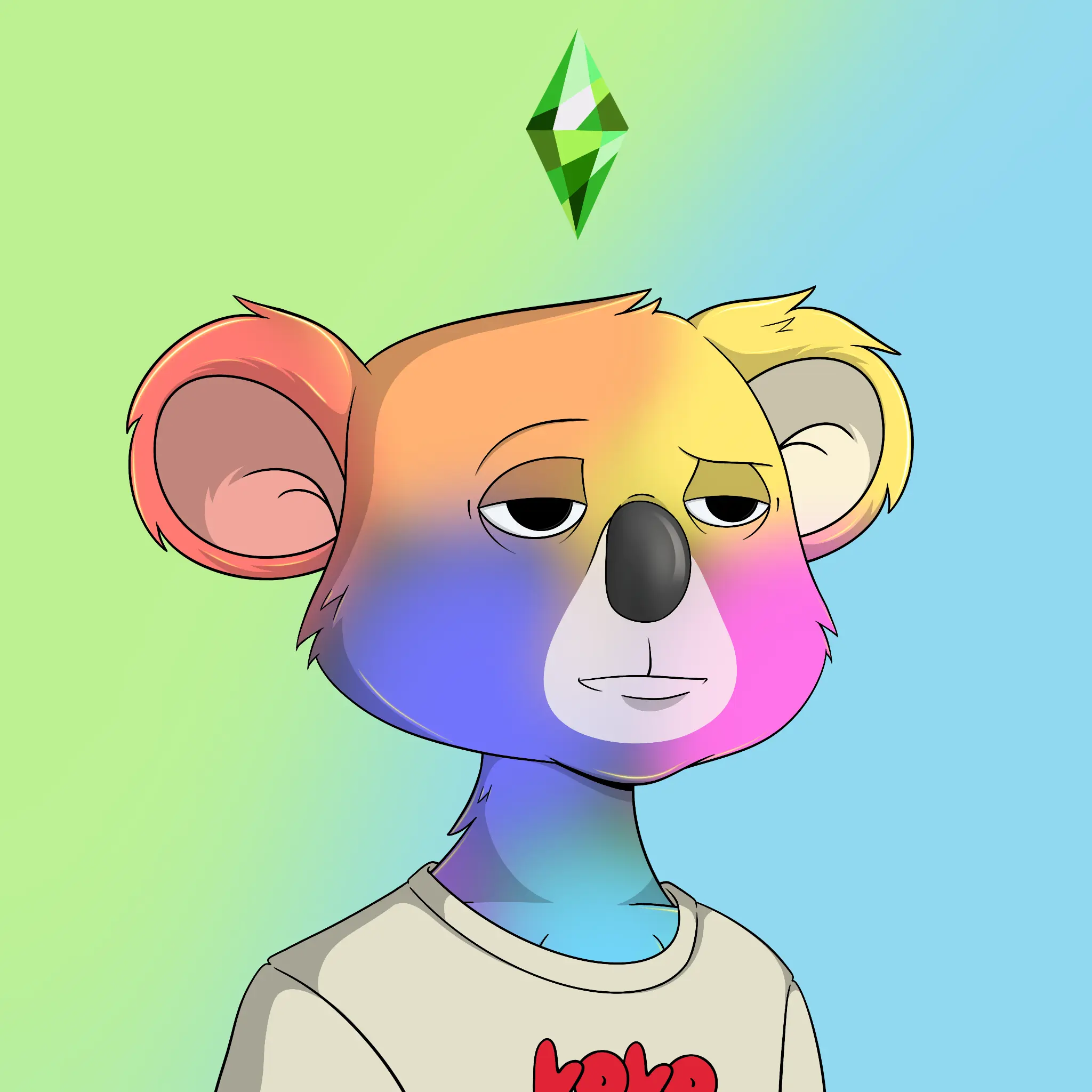 Bad Koala Society #2296 NFT on Algorand