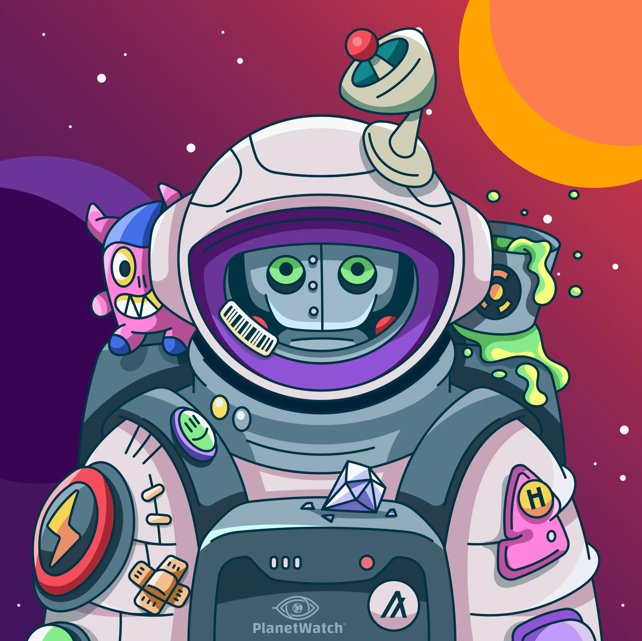 Atomic Astros #382 NFT on Algorand