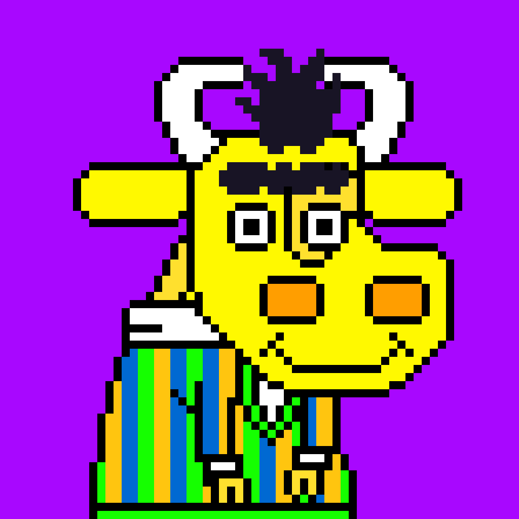 PxMOO #344 NFT on Algorand