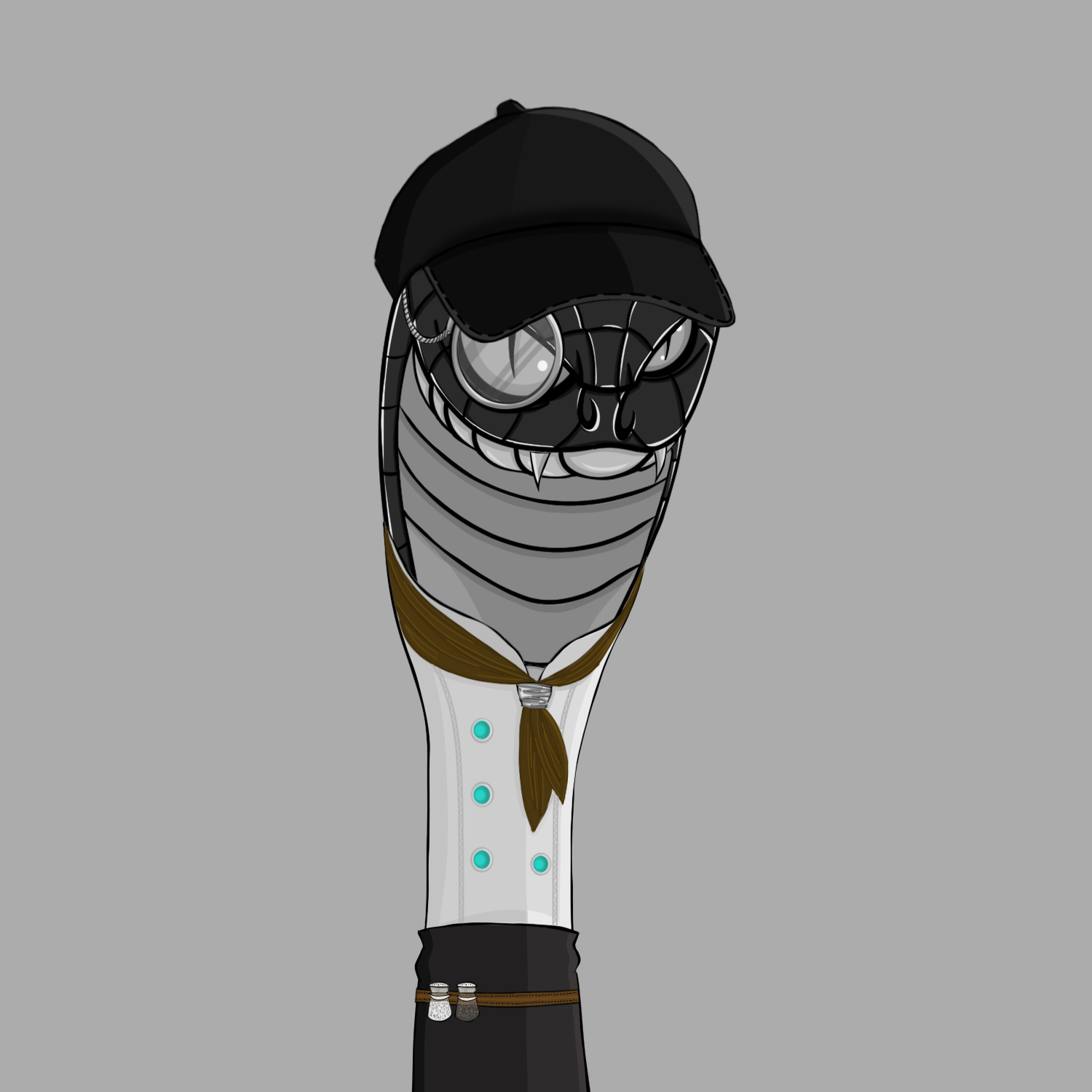 The Snake Cartel #393 NFT on Algorand