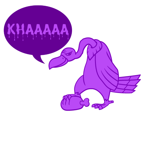 PURPosterous VULTURE (OG) NFT on Algorand