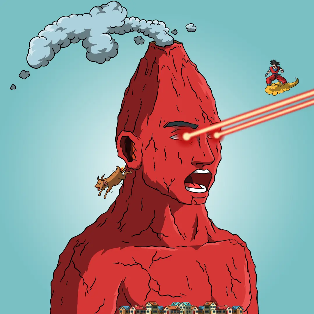 Volcano Boyz #1073 NFT on Algorand