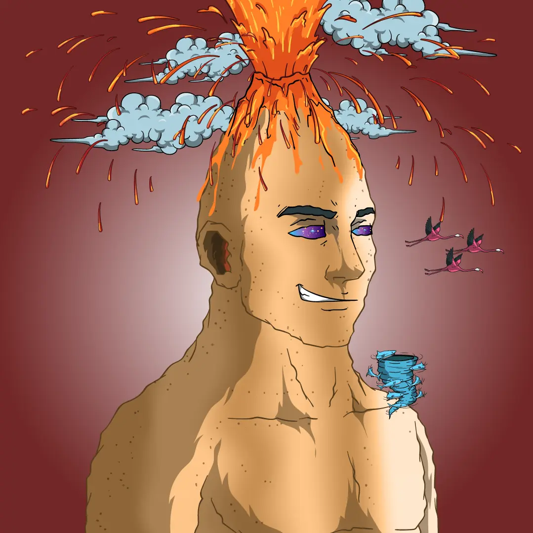 Volcano Boyz #1313 NFT on Algorand