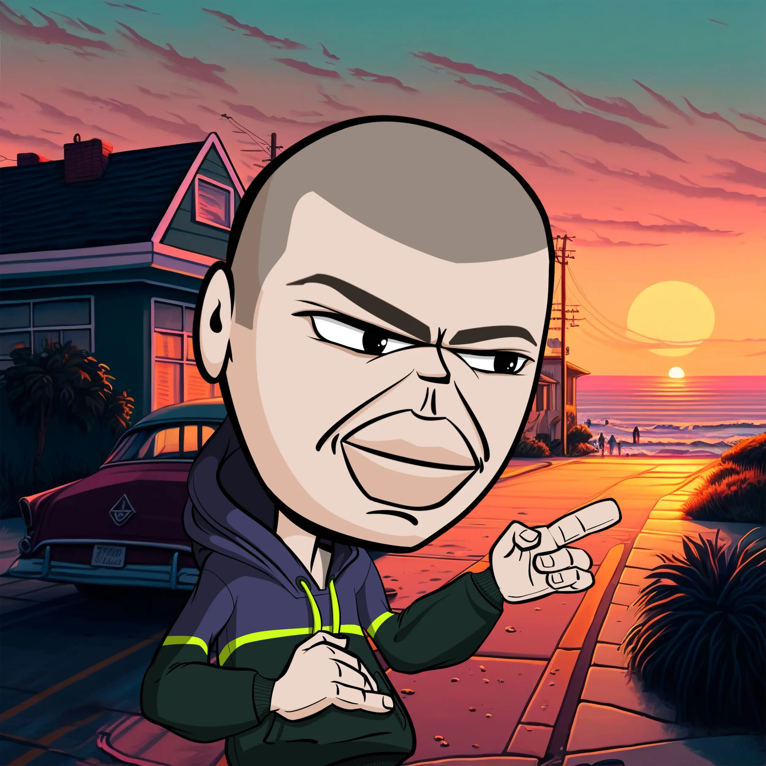 CoolCockGangs #182 NFT on Algorand