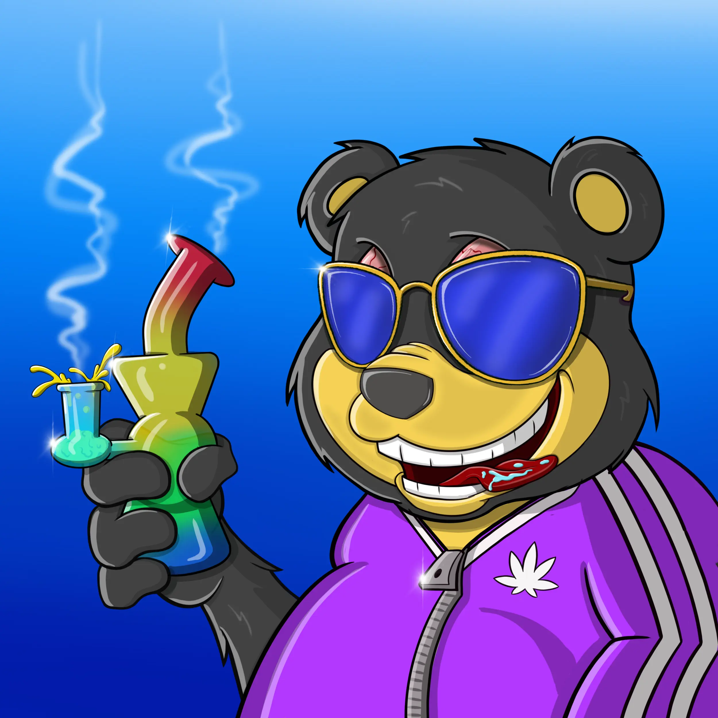 Burnin Bears #350 NFT on Algorand