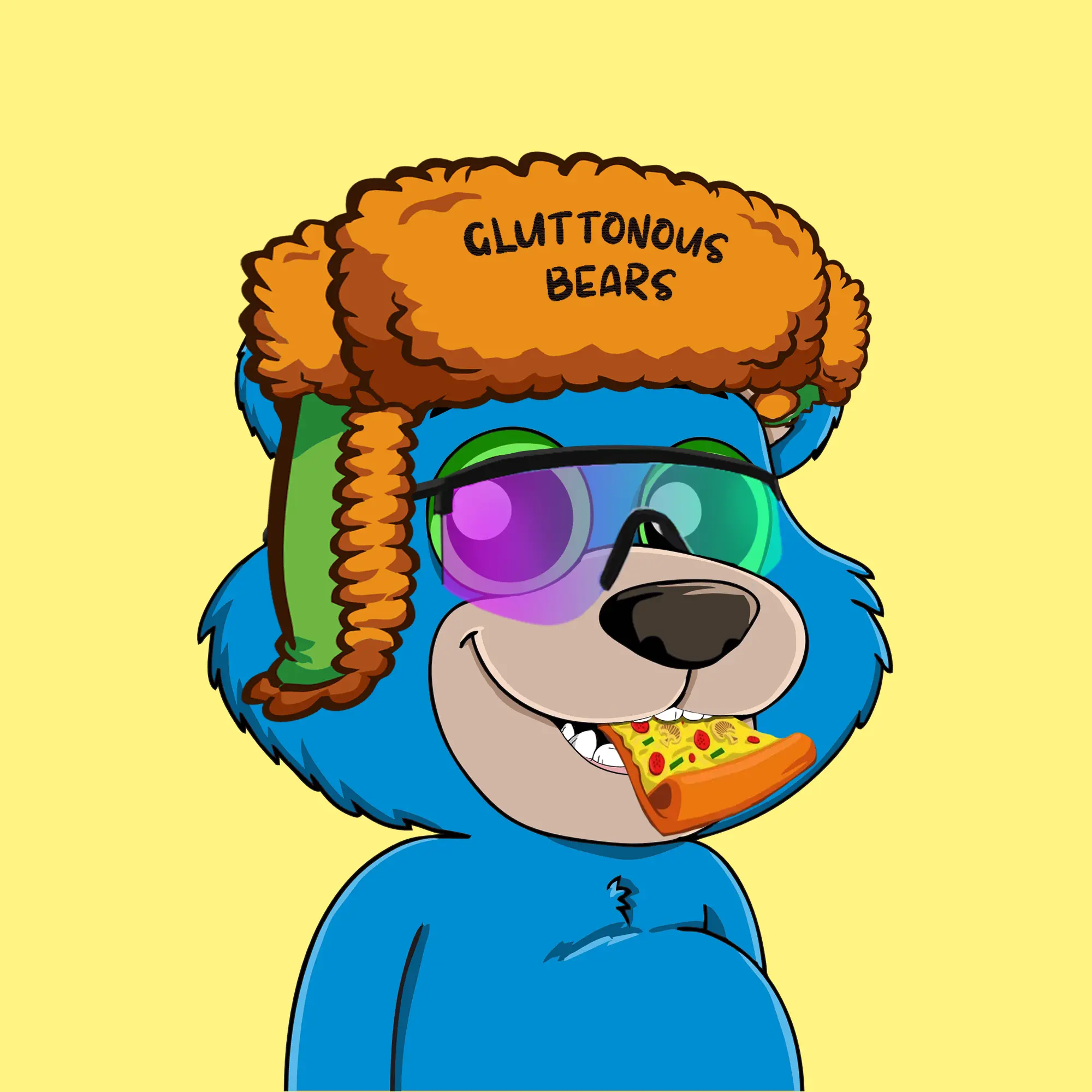 Gluttonous Bears #537 NFT on Algorand