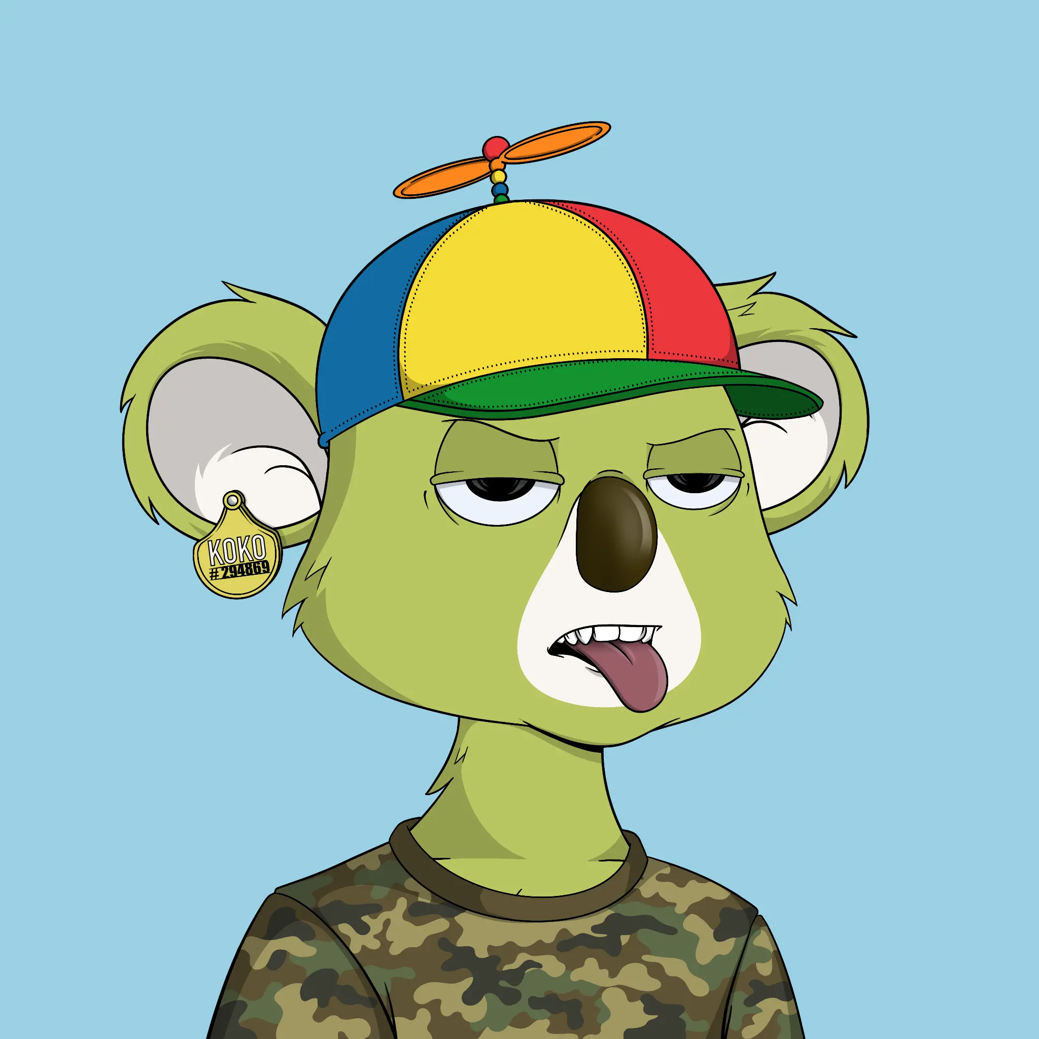 Bad Koala Society #2215 NFT on Algorand